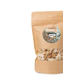 Kaše, müsli a cereálie Protein & Co. Granola high protein – kokos 400 g