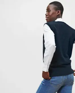 Coats & Jackets Pletená vesta so vzhľadom buklé