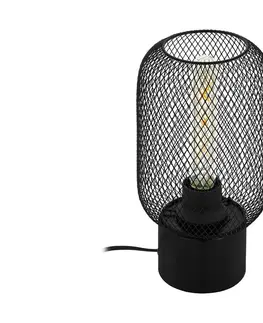 Lampy Eglo Eglo 43096 - Stolná lampa WRINGTON 1xE27/60W/230V 