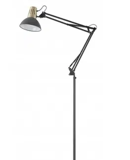 Stojacie lampy Stojacia lampa LP-ART-F-E27-10-DEC GTV-2355 ARTEMIA čierna