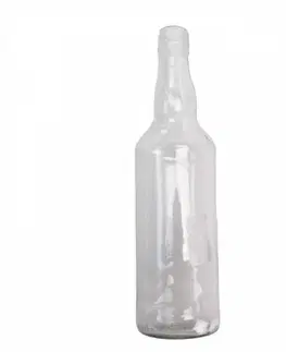 Shakery Kinekus Fľaša na alkohol, sklenená, objem 500ml, SPIRIT, biela