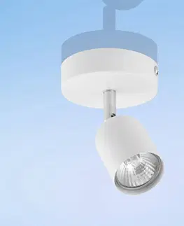 Bodové svetlá TK Lighting Stropný bod Top, jednoplameňový, biely