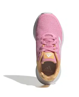 detské tenisky Detská obuv Tensaur Run ružovo-bielo-oranžová