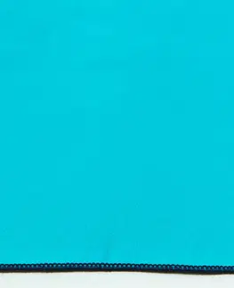 vodné športy Uterák z mikrovlákna veľkosť S 39 × 55 cm dvojfarebný modrý