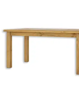 Jedálenské stoly Rustik stôl ST703 140 cm, jasný vosk
