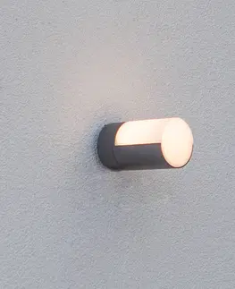 Vonkajšie nástenné svietidlá LUTEC LED vonkajšia nástenná lampa Cyra, jedno svetlo