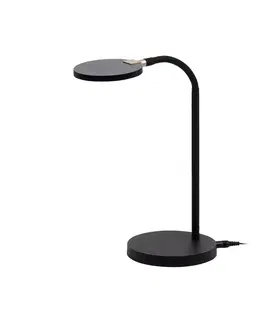 Stolové lampy Aluminor Aluminor Declic LED lampa stmievateľná čierna