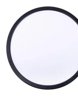 Stropné svietidlá Näve Stropné svietidlo Karl LED, CCT, RGB podsvietenie, Ø 29 cm