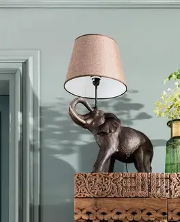 Stojacie lampy KARE KARE Elephant Safari stolná lampa