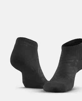ponožky Ponožky Hike 100 nízke čierne 2 páry