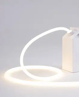 Vnútorné dekoratívne svietidlá SELETTI Stolová lampa Daily Glow ako kartón od mlieka