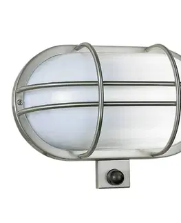 Vonkajšie nástenné svietidlá so senzorom K.S. Verlichting Vonkajšie nástenné svietidlo Sonn detektor pohybu