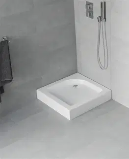 Vane MEXEN - Sprchová vanička štvorcová 70x70 cm, biela 45107070