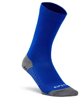 ponožky Detské polovysoké futbalové ponožky Viralto MiD II Club modré