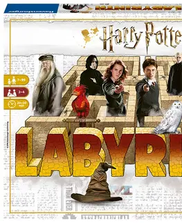 Hračky strategické spoločenské hry RAVENSBURGER - Labyrinth Harry Potter