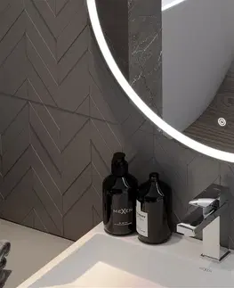 Kúpeľňa MEXEN - Gobi zrkadlo s osvetlením 60 cm, LED 6000K, 9801-060-060-611-00