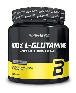 Glutamín 100% L-Glutamine - Biotech USA 500 g