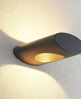 Vonkajšie nástenné svietidlá Lucande Lucande Forama vonkajšia LED nástenná lampa