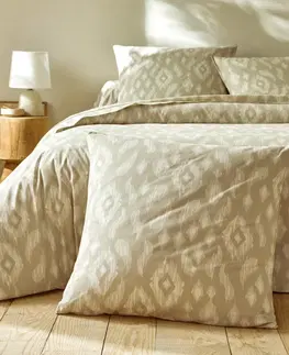 Bavlnené Dvojfarebná posteľná bielizeň Kilim s etno vzorom, bavlna