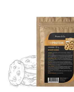 Športová výživa Protein & Co. Triproteín – 1 porcia 30 g PRÍCHUŤ: Chocolate brownie