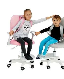Detské stoličky a kreslá Detská rastúca stolička ANAIS Tempo Kondela Ružová