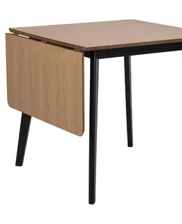 Jedálenské stoly Rozkladací stôl Kobi 80/120x80cm Skladací Vrch Dub
