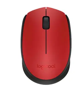 Myši Logitech bezdrôtová myš M171, červená 910-004641