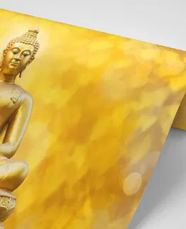 Tapety Feng Shui Tapeta zlatá socha Budhu