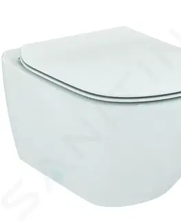 Záchody IDEAL STANDARD - Tesi Závesné WC s doskou SoftClose, AquaBlade, biela T354601