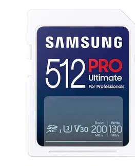 Pamäťové karty Samsung SDXC 512GB PRO ULTIMATE