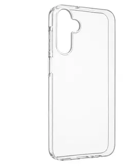 Puzdrá na mobilné telefóny Gélový zadný kryt FIXED TPU Slim AntiUV pre Samsung Galaxy A15A15 5G, transparentná FIXTCCA-1259
