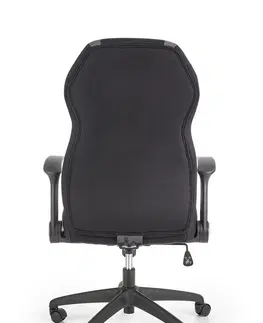 Kancelárske stoličky HALMAR Jofrey kancelárske kreslo s podrúčkami čierna / sivá
