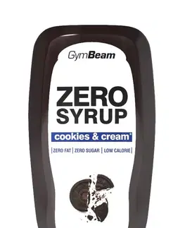 Zdravé potraviny Zero Syrup 320 ml. - GymBeam 320 ml. Chocolate