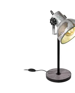 Lampy Eglo Eglo 49718 - Stolná lampa BARNSTAPLE 1xE27/40W/230V 