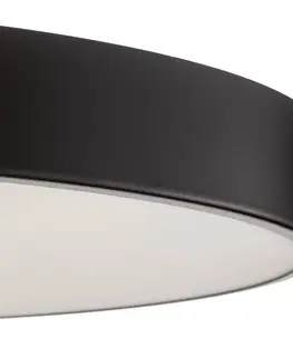 Stropné svietidlá s pohybovým senzorom TEMAR LIGHTING Stropné svietidlo Cleo 800, snímač, Ø 78 cm čierna