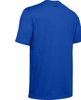 Pánske tričká Pánske tričko Under Armour Sportstyle Left Chest SS Blue Ink - L