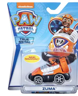 Hračky - rozprávkové figúrky SPIN - Paw Patrol Kovové Autíčka Super Hrdinov