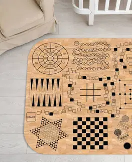 Korkové koberce Detský koberec z korku - Hry pre deti