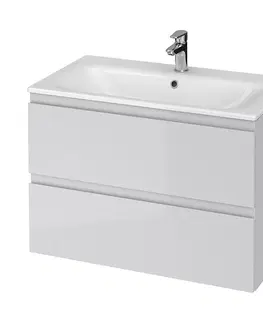 Kúpeľňa CERSANIT - SET B276 MODUO-IN 80 GREY DSM (Skrinka + umývadlo) S801-315-DSM