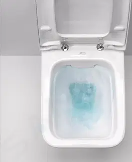 Záchody GEBERIT - iCon Závesné WC, Rimfree, biela 201950000
