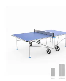stolný tenis Vonkajší stôl PPT 500.2 na stolný tenis modrý