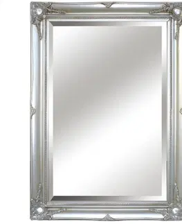 Zrkadlá KONDELA Malkia Typ 7 zrkadlo na stenu strieborná