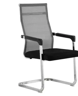 Konferenčné stoličky Zasadacia stolička, sivá/čierna, RIMALA NEW