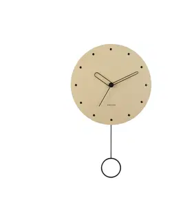 Hodiny Karlsson 5893SB dizajnové nástenné hodiny