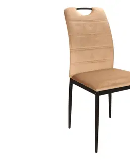 Jedálenské stoličky VIPOS jedálenská stolička, béžová 