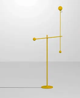 Stojacie lampy Artemide Artemide Ixa stojacia LED lampa nastaviteľná žltá
