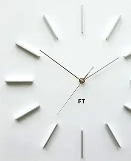 Hodiny Dizajnové nástenné hodiny Future Time FT1010WH Square white 40cm