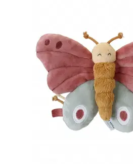 Plyšové hračky LITTLE DUTCH - Motýľ s aktivitami Kvety a motýle
