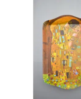 Podnosy a tácky MAKRO - Podnos plast 35x22,5x2cm Klimt Kiss