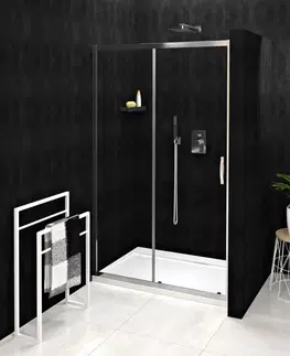 Sprchovacie kúty GELCO - SIGMA SIMPLY sprchové dvere posuvné 1400, číre sklo GS1114